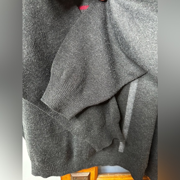 GIONFRIDDO Men’s Pullover Gray Sweater, 50% Merino WOOL  (XXXL) - Picture 6 of 6